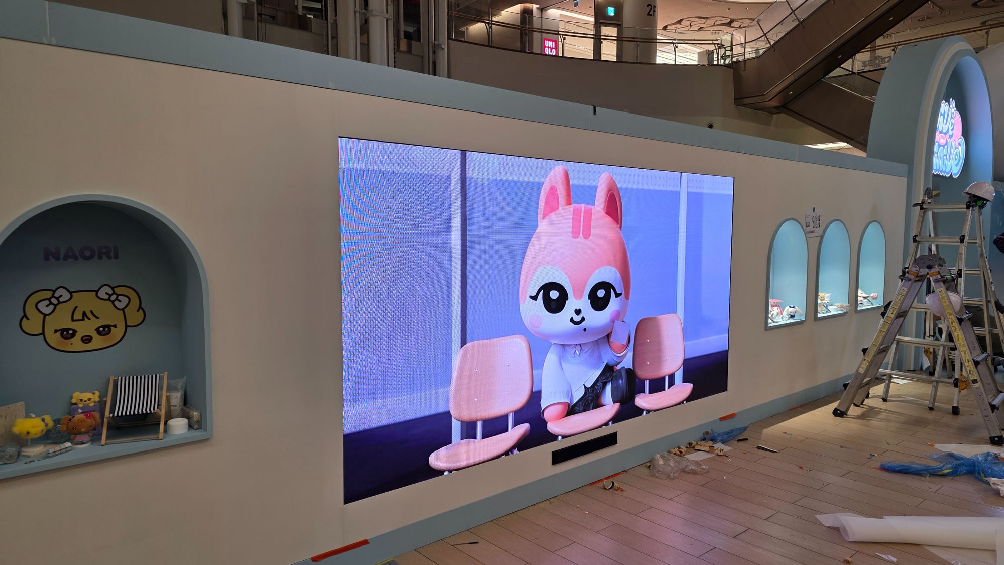 롯데몰 팝업